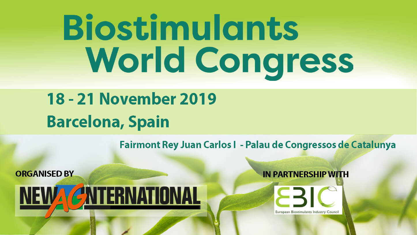 4th Biostimulants World Congress 2019, Barcelona Spain